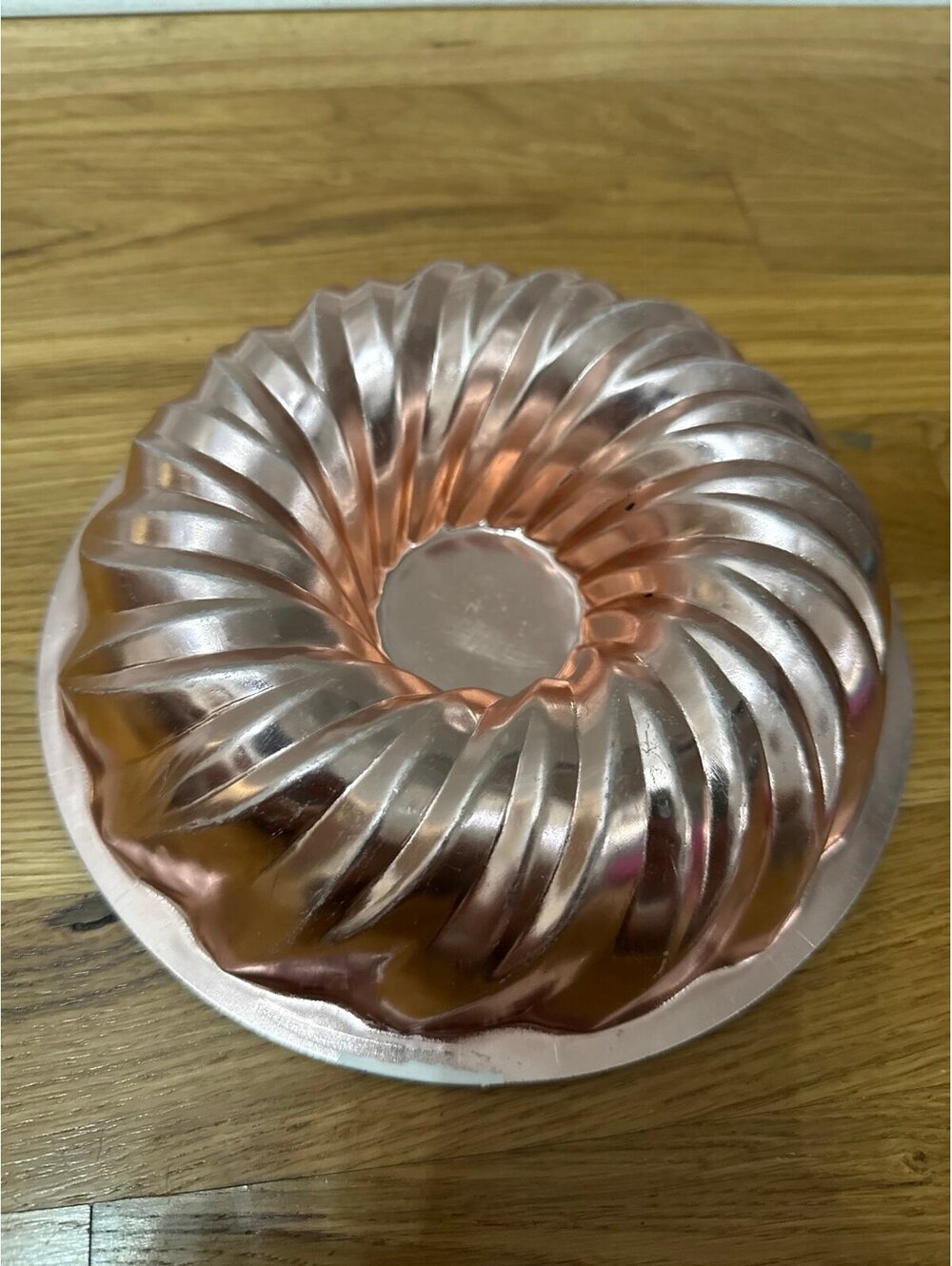 Vintage Cooper Colored Jello Mold Bundt Pan